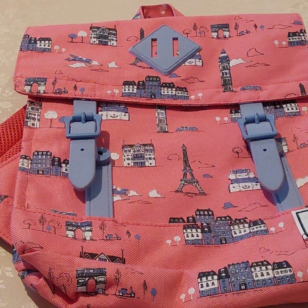 Herschel Supply Company Kids Backpack - Pink with Gray Accents. Like New
